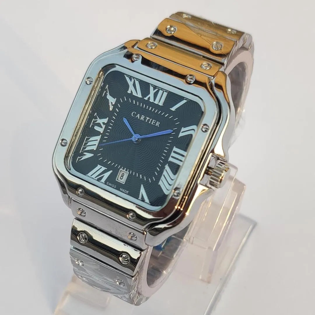 Cartier Men's Stainless Steel Wrist Watch