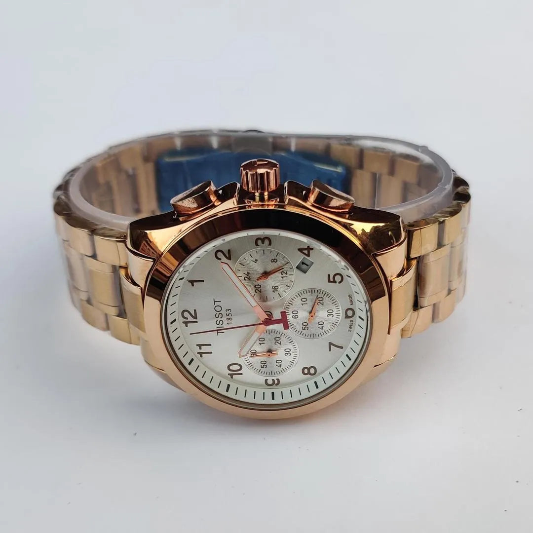 Tissot Chronograph Stainless Steel Wrist Watch