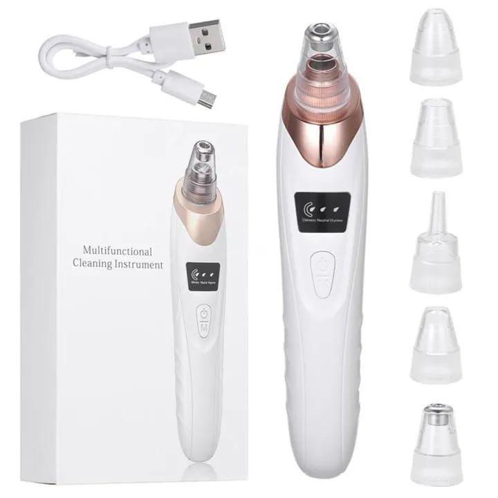 Rechargable Derma Suction- 5 in 1 Blackhead Remover