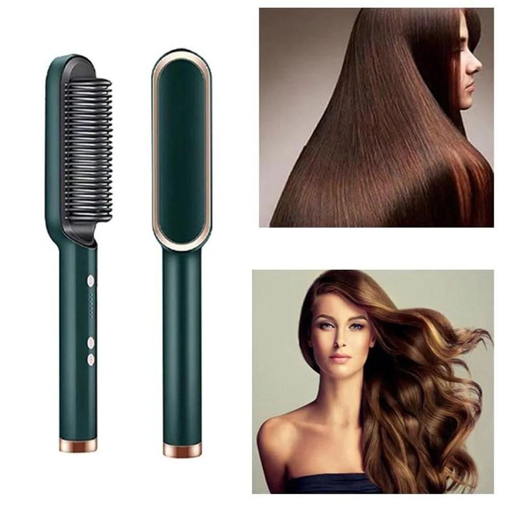 Professional Electric Hair Straightener Brush