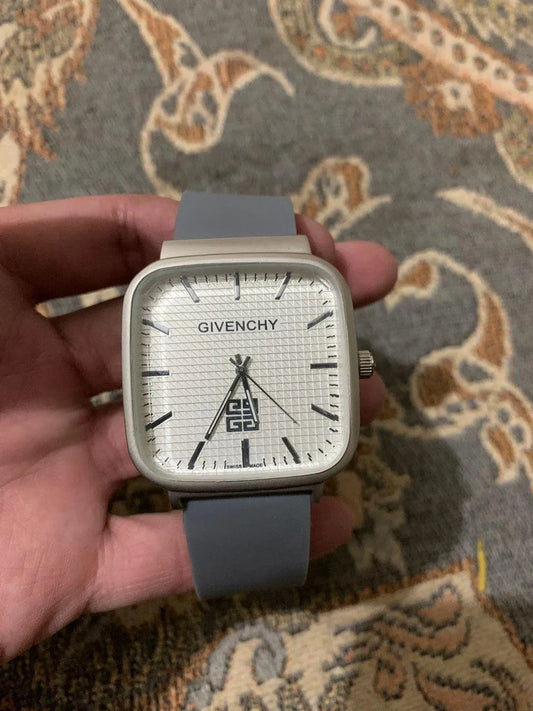 Men's & Unisex Square Grey Analogue Watch - 1 Pc Comfortable Daily Wear