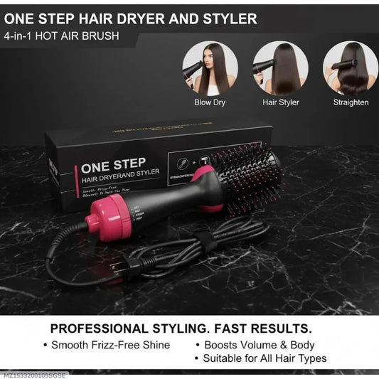 One step Fast Drying Hair Dryer Brush